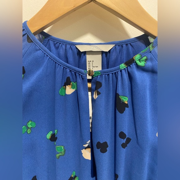 H&M bright blue maxi dress - Picture 4 of 8